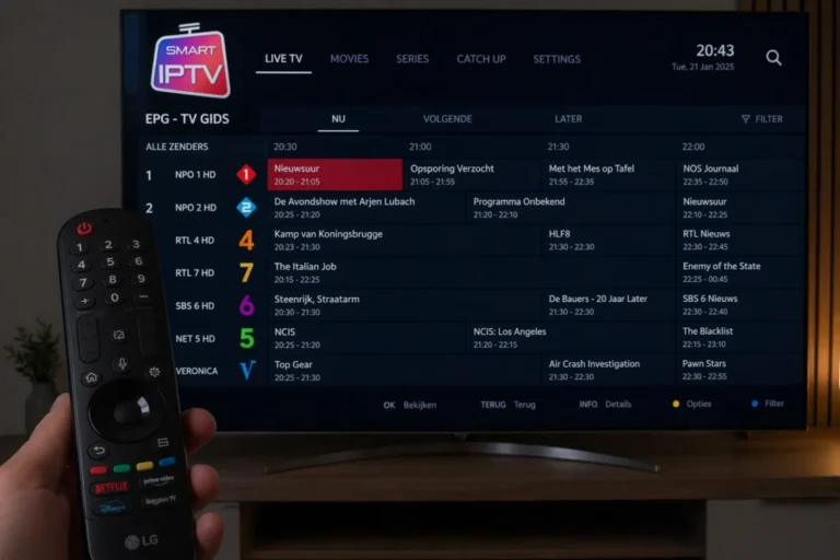 Smart IPTV installatie